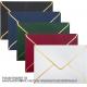 Size A7 Envelopes, Luxury Invitation Envelopes 5.31 X 7.28 Inch V-Flap Envelopes Quick Seal With Gold Border