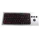86 keys red silicone rubber military grade keyboard with PS/2 , USB connection cables