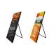 Front Service P2.5mm Support type LED Poster Panel / Retail Poster Display HD Image for Shopping Malls