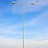 JHSP Q 235 Philippine steel octagonal street lighting pole hot dip galvanized metal pole
