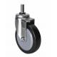 Heavy Duty 4 60kg Threaded Swivel PU Caster 3634-64 for Smooth and Stable Movement