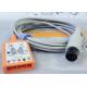 5 Lead Patient Monitor Ecg Accessories , Holter Ecg Cable Iec Standard