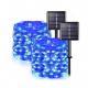 5m 10m LED Solar Strip Light Waterproof 2700K Flexible For Tree Wrapped Yard Decor