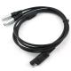 Gev215 756365 Y Type Cable Connects Geb70 / 171 Battery To Leica Rx1250 Atx1230