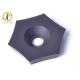 Tungsten Carbide Tool Inserts Hexagonal Scarfing Insert For Steel Pipes