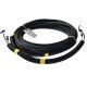 Multimode OM3 Outdoor Armored Cable MTP MPO Fiber Patch Cord 10G