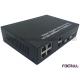 Ring Ethernet Smart Media Converter With 6 LAN Ports And 2 SC Simplex Fiber Ports