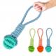 Indestructible Interactive Rubber Dog Ball Toy For Aggressive Chewers