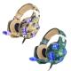 USB PC Stereo Wired DC5V G2600 Camouflage Gaming Headset