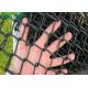 Pvc Coated Decorative Garden Perimeter 2mm Chain Link Wire Mesh Fencing