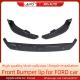 Anti Scratch Front Bumper Lip Spoiler Adhesive Tape Installation Fit For Ford Focus