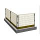 High Security Steel Frame Mesh 50x100mm Edge Protection Fencing