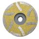 Sharpness Single Row Wheel for Good Wear Resistance Granite Resin Filled Turbo Cup Wheel