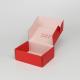 Red Foldable Corrugated Mailing Packaging Box For Cosmetic