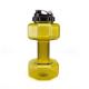 2.2L high quality Wholesale PET Material Fitness Sports Dumbbell Gallon Shaker sports Water Bottle for Gym