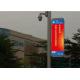 1R1G1B Street Lighting Pole Outdoor Advertising LED Display with NationStar SMD2727 Led Lamps