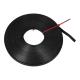 Custom Length Black Stainless Steel Banding Strap PVC Coated Metal Strapping Tape