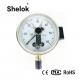 Magnetic snap-action yxc-100 industrial bottom mounting types electric contact pressure gauge