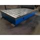 OEM Heavy 6000x3000mm Cast Iron Flat Plate With Slots