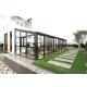 Balcony Glass House Transparent Glass Cube House With Aluminum Alloy Body