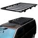 Black Multivan Crossbars Basket Flat Aluminum Alloy Platform Roof Racks for Volkswagon