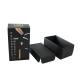 Black Drawer Box Packaging Wooden Soft Toy For Kids Coated Paper Design