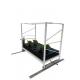 2ft*12ft Hydroponic Growing Rack Aeroponic Growing System With Cloner Bucket