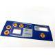 Polyester Custom Printed Digital Membrane Keyboard With Transparent Window Display