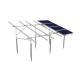 Customized Free Standing Solar Panel Frames Screw / Concrete Installation