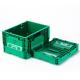 Collapsible PP Storage Logistic Crate EU Standard Industrial Tool Box Easy Moving