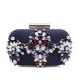 European and American hand-beaded evening bag Clutch
