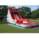 Charming Colorful Fire Resistant Inflatable Water Slip and Slide With Pool