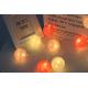 LED Light String , Battery-Operated, Mood Lighting, White/Grey/Brown Christmas atmosphere decorate Wedding