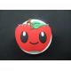 Different kinds of fruit shape soft pvc silicone cartoon file clips custom apple design paper clips wholesale