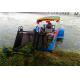 Floating 0.75m Aquatic Weed Harvester Boat With Crawler Chain And Propeller