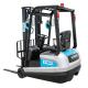 Lithium Ion Mini Electric Powered Forklift 3000mm Lift Hight sit down electric forklift