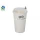 Embossed Paper Recyclable Paper Cups Texture Pattern High Performance