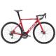 L1.4m Carbon Disc Brake Road Bike , Aluminum Rim Road Racing Bicycle 18S