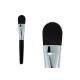 Girls Cosmetic Brush Black Synthetic Concealer Brush 133mm Wooden Handle