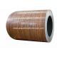 Wooden Pattern 0.2mm Pre Painted Aluminum Coil In Wall Panel