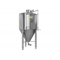 100L Craft Beer Temp Controlled Conical Fermenter Vessel For Pub Resturant