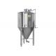 100L Craft Beer Temp Controlled Conical Fermenter Vessel For Pub Resturant