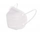 Soft KN95 Disposable Masks / Harmful Dust Virus Protection Disposable White Face Mask