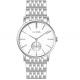Quartz Man fashion silver stainless steel watch , men’s luxury watches