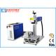 Fiber Rotary MOPA Laser Marking Machine for Cylinder Steel and Pipe with XY Movable Table