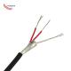 Tinned Or Nickel Plated Copper Wire 2 Cores/ 3 Cores / 4 Cores PVC Or Silicone Insulated  RTD Cable / PT100 Cable For  Aerospace Fields