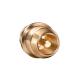 ODM High Precision Anodizing CNC Lathe Turning Parts Components Aluminum Brass