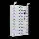 HD Surveillance Camera Phone Charging Booth , Coin Payment Mobile Device Charging Kiosk