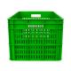 Customized Logo Nestable Plastic Storage Crate for Stackable and Space-Saving Storage