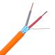Copper Shielded Fire Alarm Wire Cable with PVC Standard and Copper Conductor